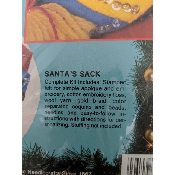 Bucilla Felt Kit Stocking Jumbo Santa